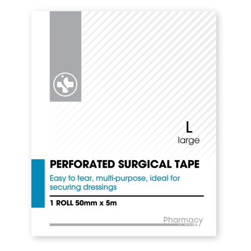 SPAR SURG PERF TAPE CLEAR 50MMx5M (L)(RF
